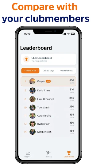 Coach Capty - Train your putts Screenshot 3