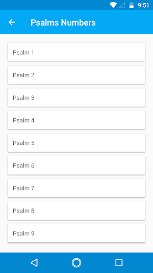 Psalm of the Day Screenshot 2