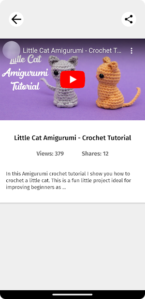 Amigurumi Tutorials Screenshot 2
