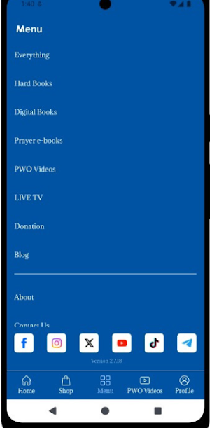 PrayerParliament Hub Screenshot 3