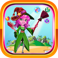 MAGIC WITCH - BUBBLE SHOOTER W