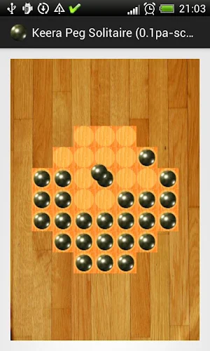 Peg Solitaire in Scala (alpha) Screenshot 1