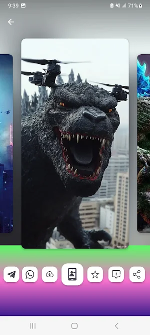 Kaiju Godzilla Wallpapers HD Screenshot 3