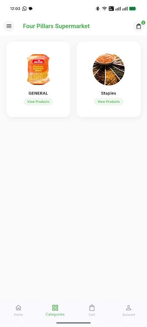 Four pillars supermarket Screenshot 3