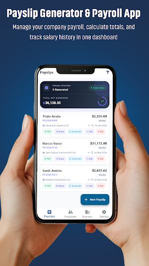 Payslip & Paystub Generator Screenshot 0