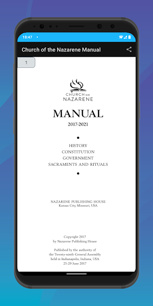 Church of the Nazarene Manual Screenshot 0