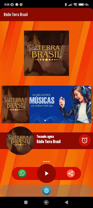 Rádio Terra Brasil Screenshot 1
