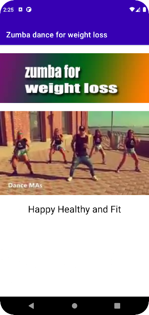 Zumba dance for weight loss Screenshot 2