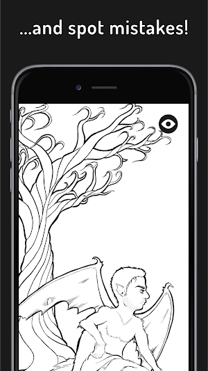 Drawing mistakes Camera Screenshot 2