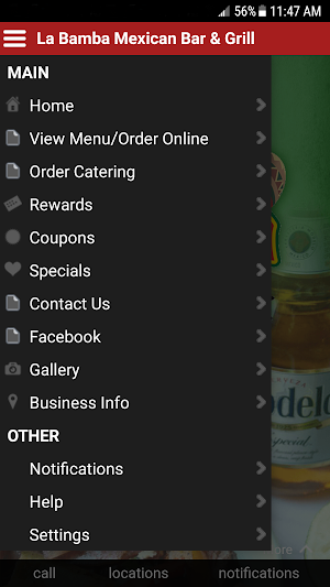 La Bamba Mexican Bar & Grill Screenshot 1