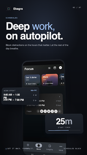 Ekagra: Screen Time & Focus Screenshot 2