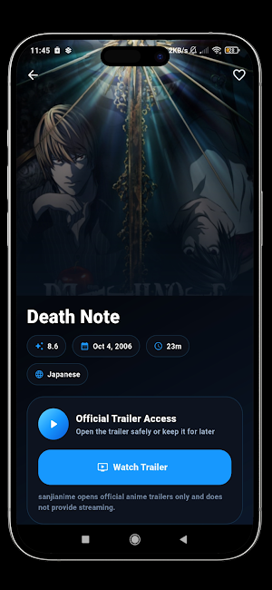 Sanjianime –Anime TV SUB & DUB Screenshot 2