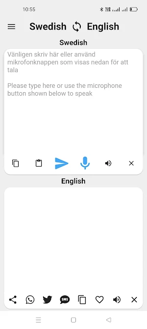 Swedish To English Translator Screenshot 0