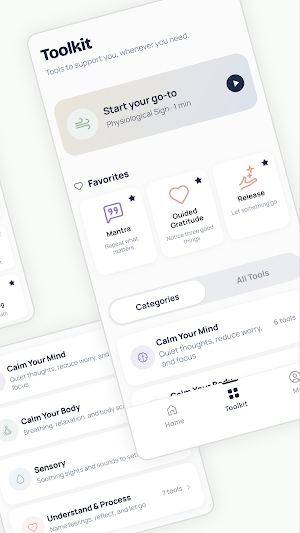 centered space: Calm Anxiety Screenshot 2