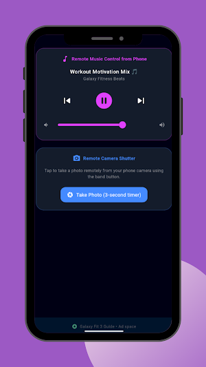 Galaxy fit 3 app guide Screenshot 3