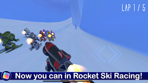 Rocket Ski Racing: Can You Win the Race? Screenshot 2