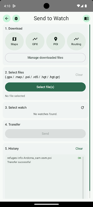 GlanceMap - Offline Trails Screenshot 2