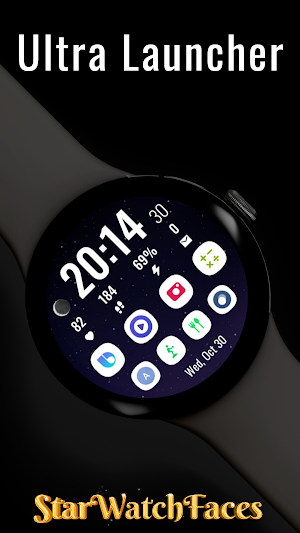 Ultra Launcher Watch Face Screenshot 0