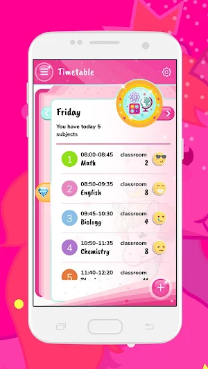 Unicorn School Organizer (Planner) Screenshot 0