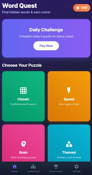 Word Quest: Unscramble Screenshot 0