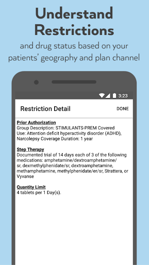 Coverage Search Screenshot 1