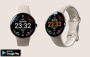 Digital Skort Watch Face Screenshot 0