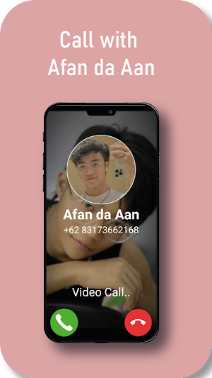 Afan da Aan Gibran Fake Call Screenshot 0