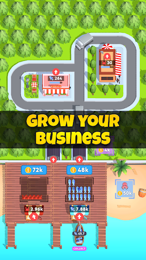 Idle Seafood City Screenshot 2