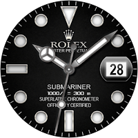Ten1 Rolex Watch Face