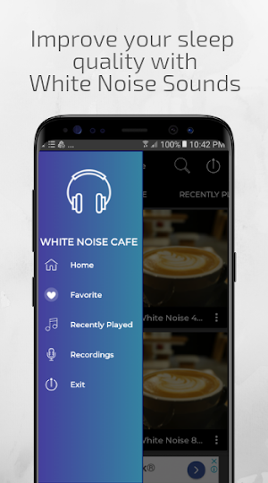 White Noise Cafe Buzz Screenshot 0