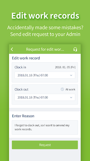 Albam for Staff - Free timesheet software Screenshot 3