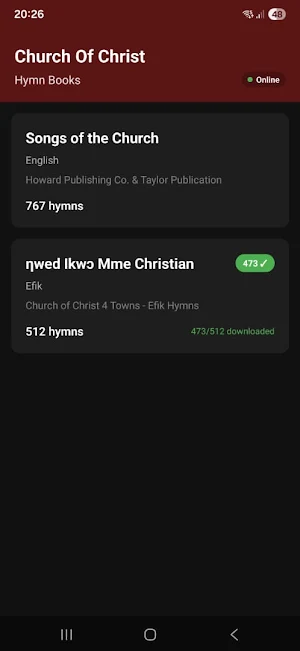 COC Hymns Screenshot 3