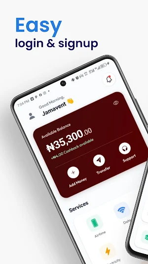Jamavent - Data & Airtime Screenshot 0