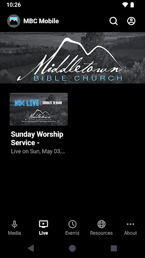 MBC Mobile App Screenshot 1