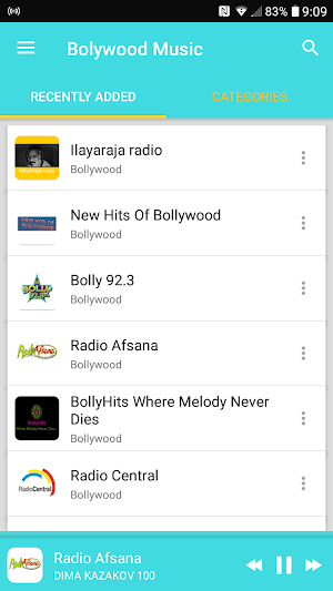 Radio Bollywood music Screenshot 1