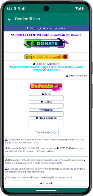 Radio-Dumitresti.Ro Screenshot 2
