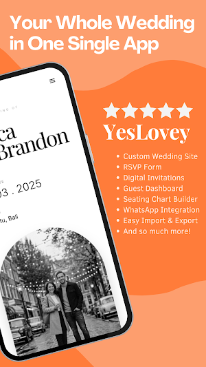 Wedding Web & Invites YesLovey Screenshot 1