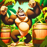 Monkey jungle run kong banana