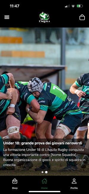 Rugby L'Aquila Screenshot 0