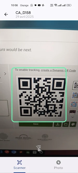 Checkin Cart'In Screenshot 2