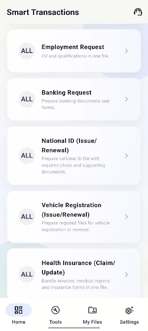 DocReady Pro: Visa Doc Tools Screenshot 1