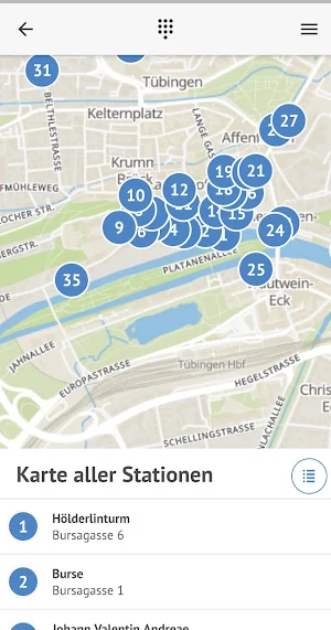 Literaturpfad Tübingen Screenshot 3