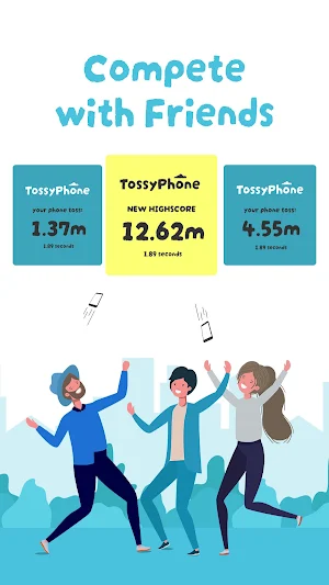Tossy Phone throwing challenge Screenshot 3