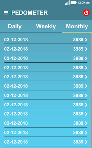Pedometer - Step Tracker & Calories Counter Screenshot 2