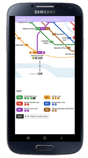 MRT Map Singapore | sg mrt map Screenshot 1