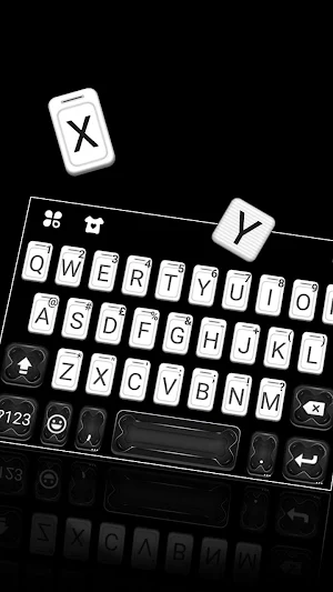 White Black Business Theme Screenshot 1