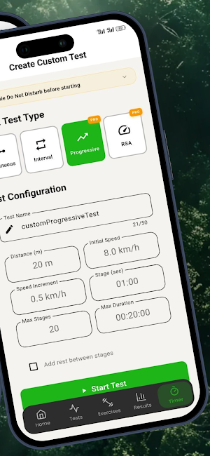 Time4Test (Beeper) - Beep Test Screenshot 3