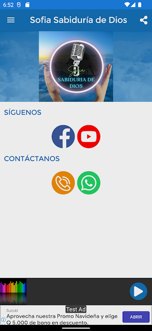 Sofia Sabiduría de Dios Screenshot 0