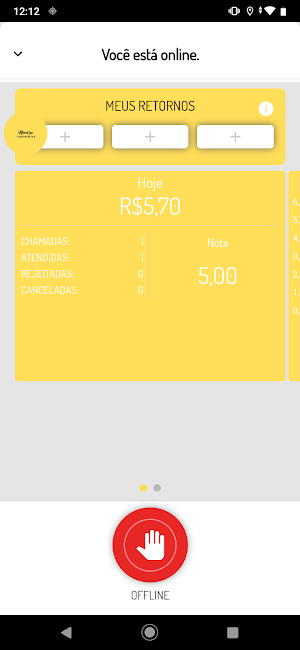 Vem Comigo - Motorista Screenshot 2