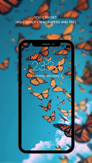 Butterfly Wallpaper HD Screenshot 1